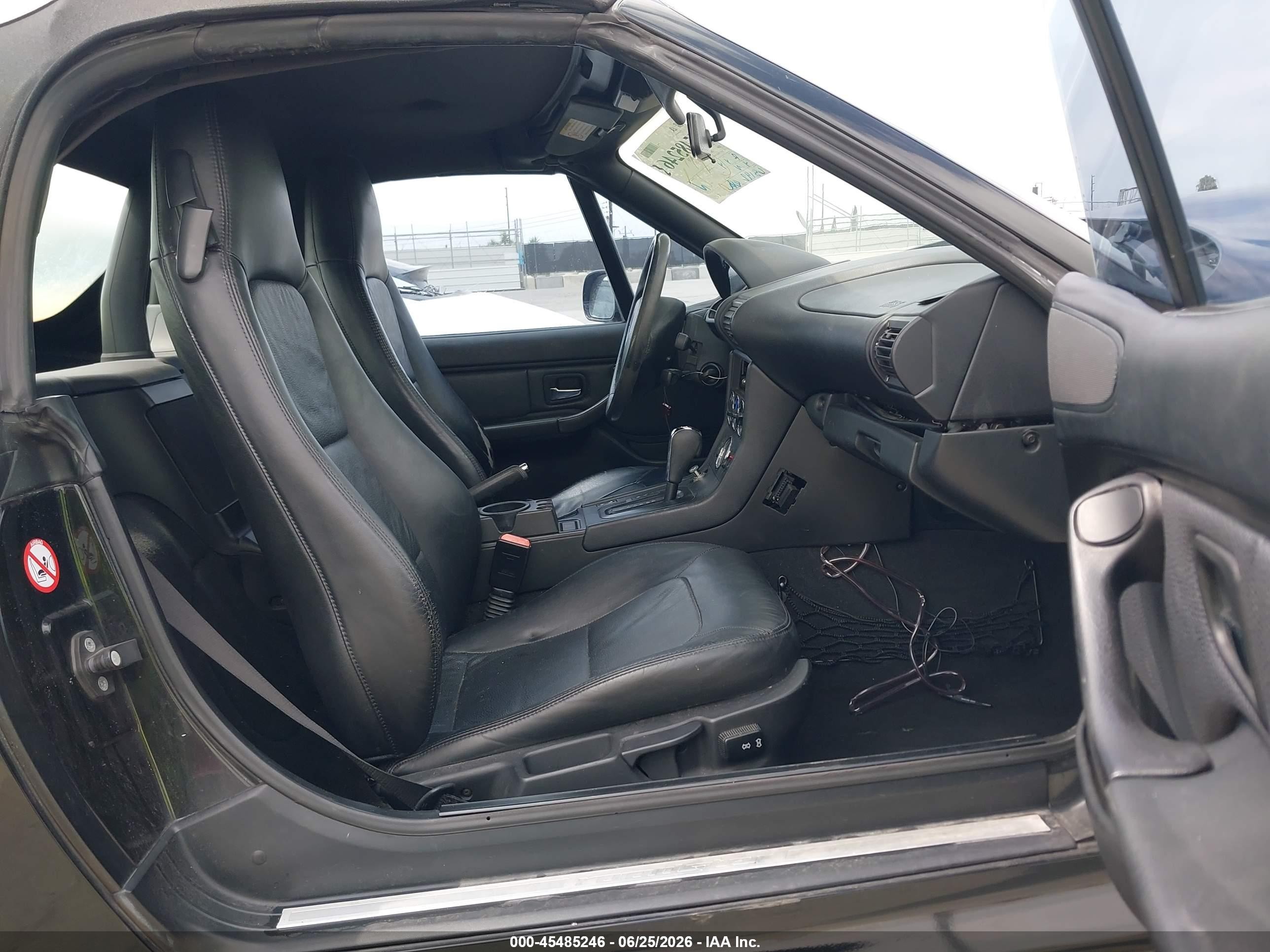 2000 Bmw Z3 2.3 Черный vin: WBACH9348YLM91000