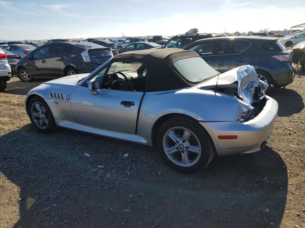 2000 Bmw Z3 2.3 Silver vin: WBACH9349YLM91183