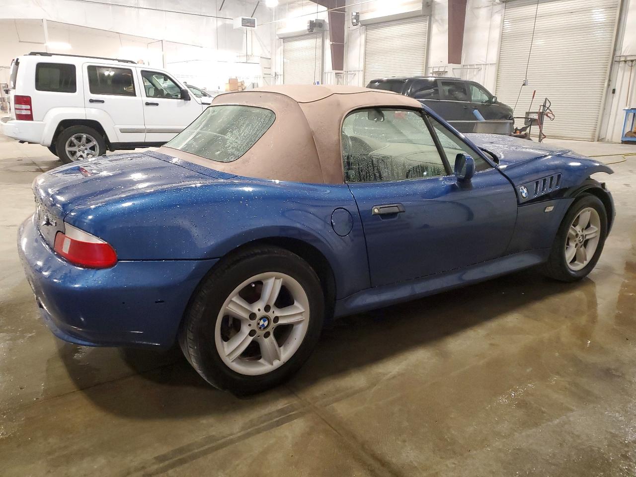 2000 Bmw Z3 2.3 Blue vin: WBACH934XYLF89979