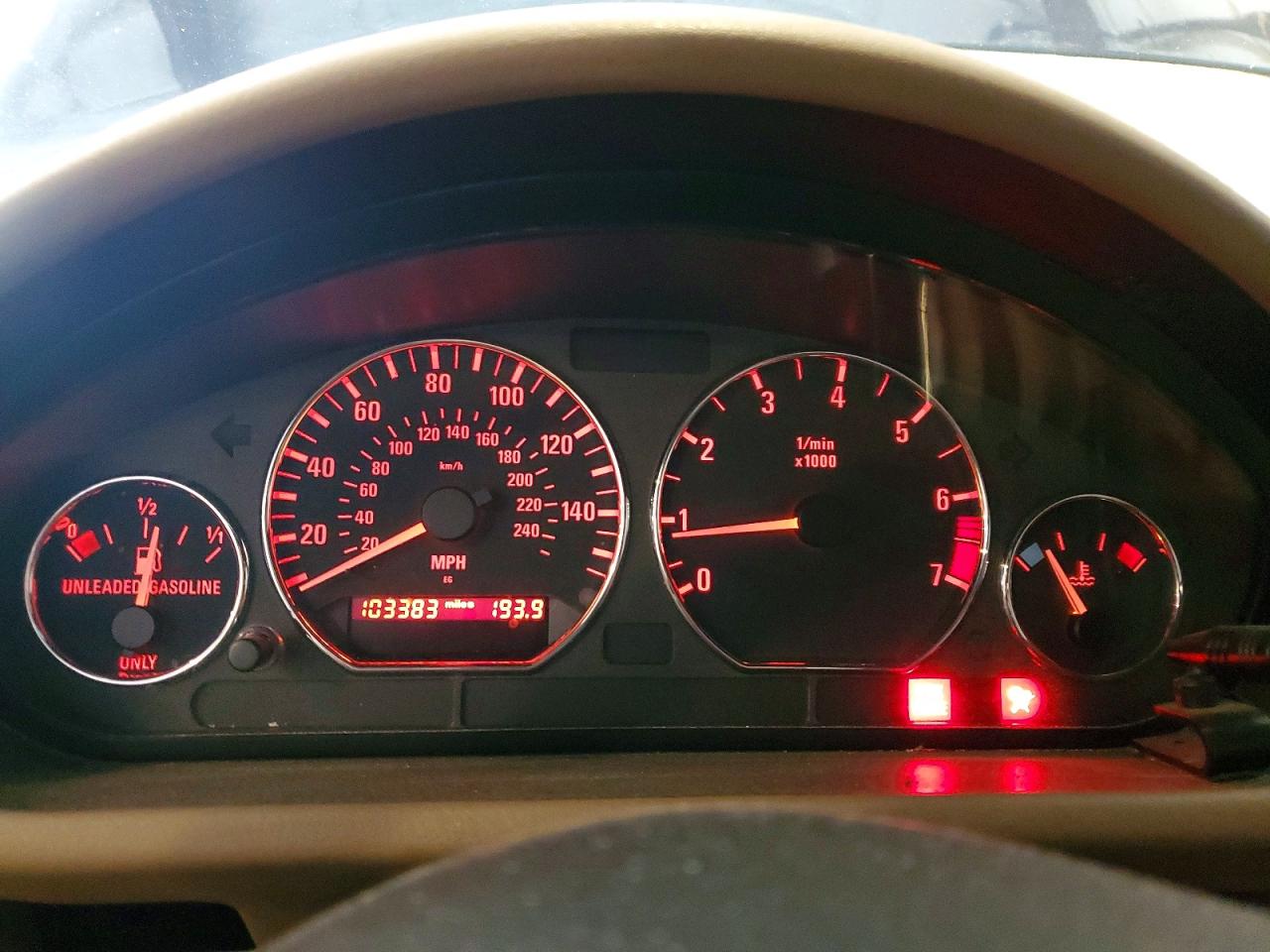 2000 Bmw Z3 2.3 Blue vin: WBACH934XYLF89979