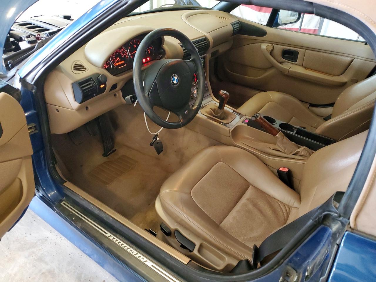 2000 Bmw Z3 2.3 Blue vin: WBACH934XYLF89979