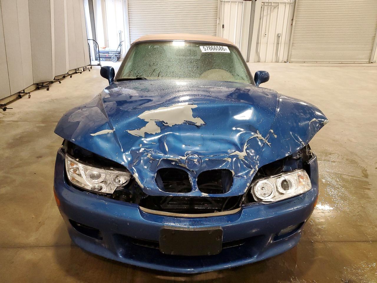 2000 Bmw Z3 2.3 Blue vin: WBACH934XYLF89979