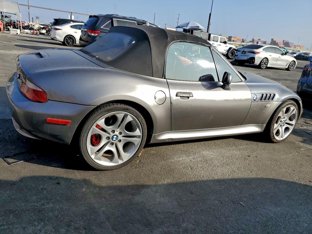 2001 Bmw Z3 2.5 Gray vin: WBACN33401LK48163
