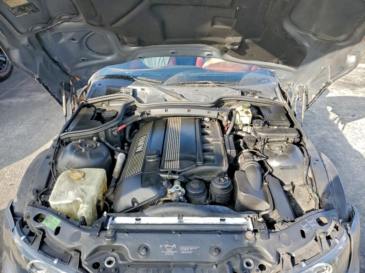 2001 Bmw Z3 2.5 Gray vin: WBACN33401LK48163