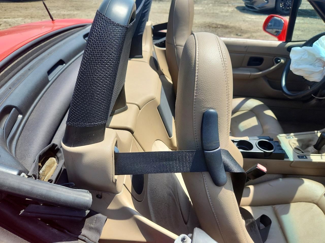 2001 Bmw Z3 Red vin: WBACN33421LK49346