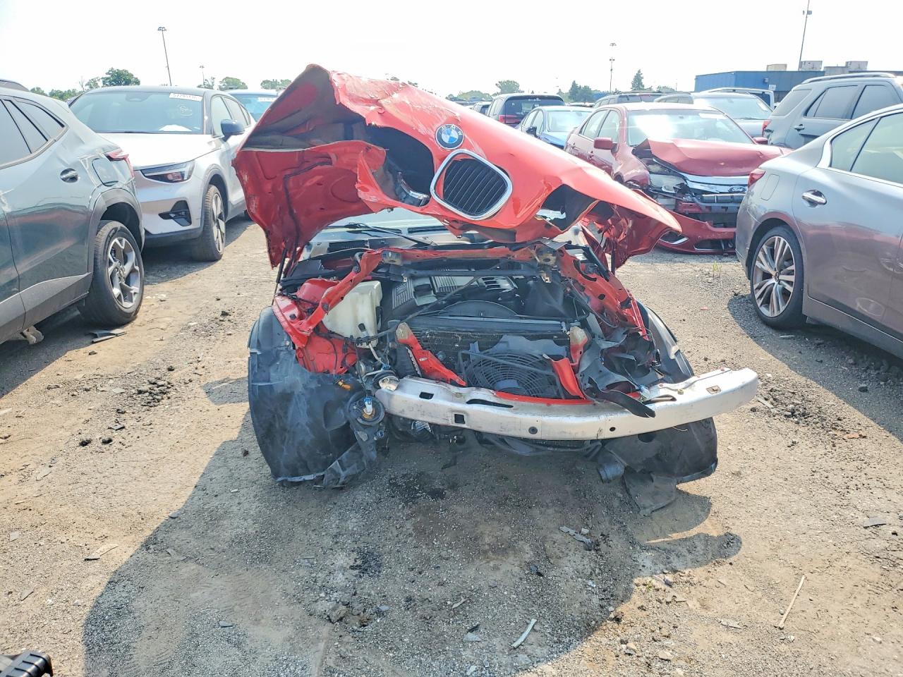 2001 Bmw Z3 Red vin: WBACN33421LK49346