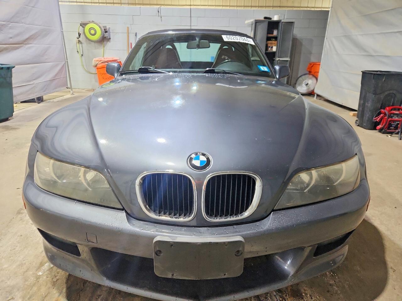 2001 Bmw Z3 2.5 Серый vin: WBACN33431LK45922