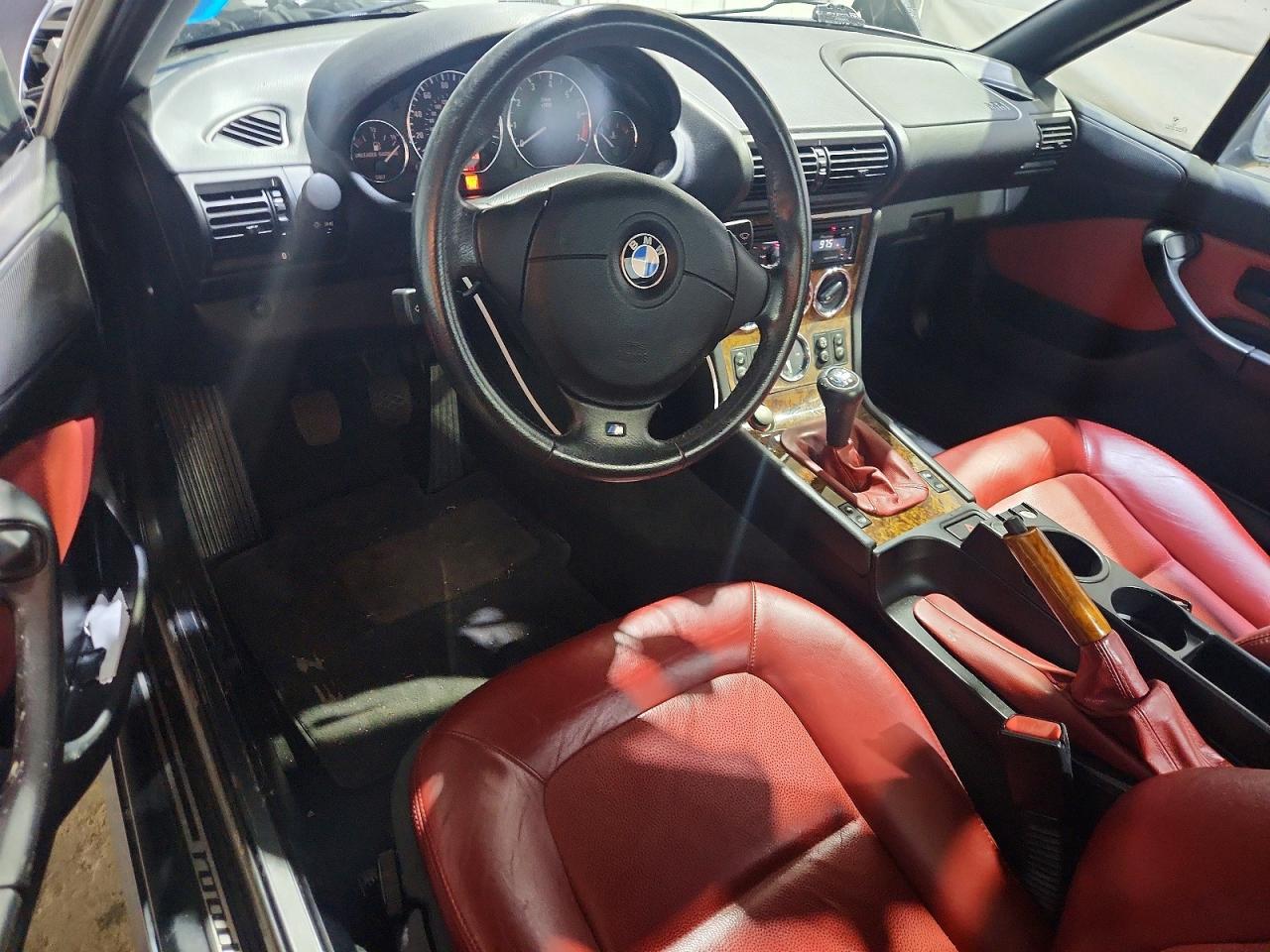2001 Bmw Z3 2.5 Серый vin: WBACN33431LK45922