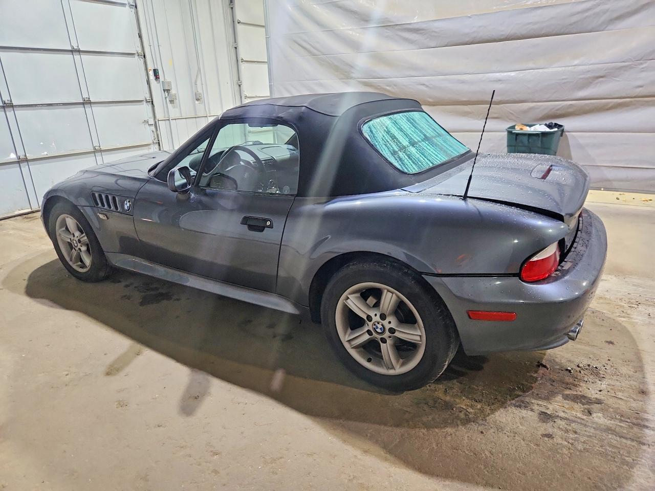 2001 Bmw Z3 2.5 Серый vin: WBACN33431LK45922