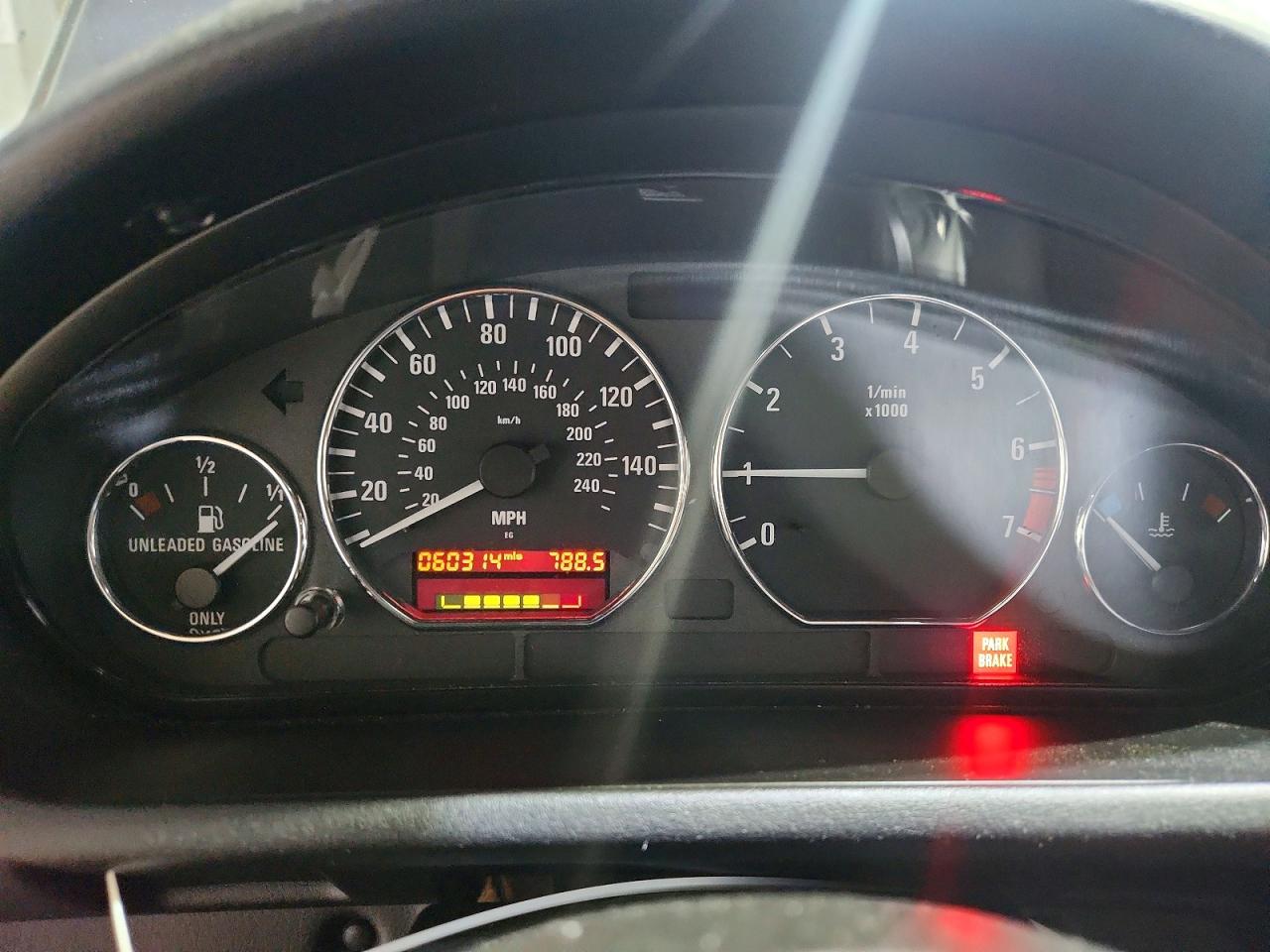 2001 Bmw Z3 2.5 Серый vin: WBACN33431LK45922