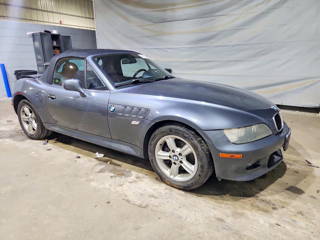2001 Bmw Z3 2.5 Серый vin: WBACN33431LK45922