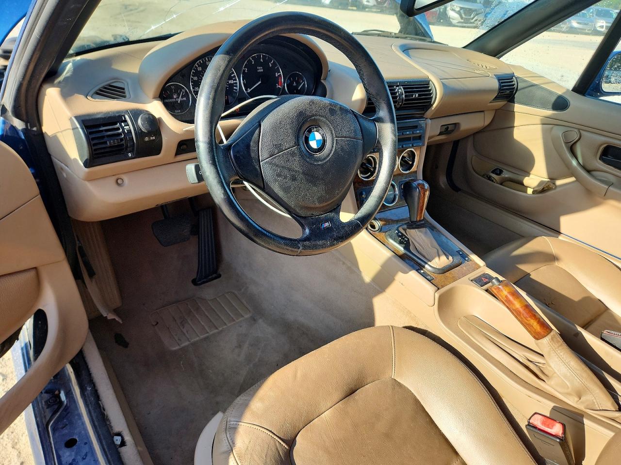 2001 Bmw Z3 2.5 Blue vin: WBACN33431LM02719