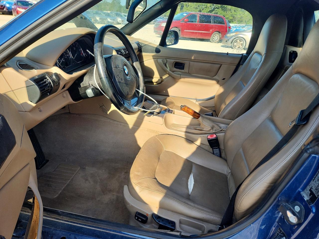 2001 Bmw Z3 2.5 Blue vin: WBACN33431LM02719