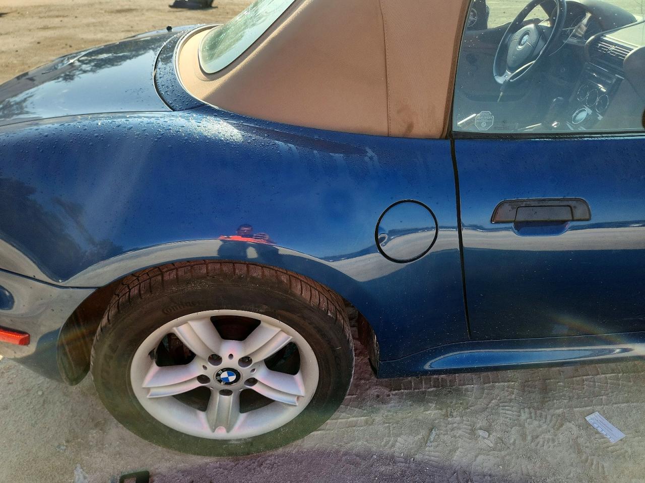 2001 Bmw Z3 2.5 Blue vin: WBACN33431LM02719