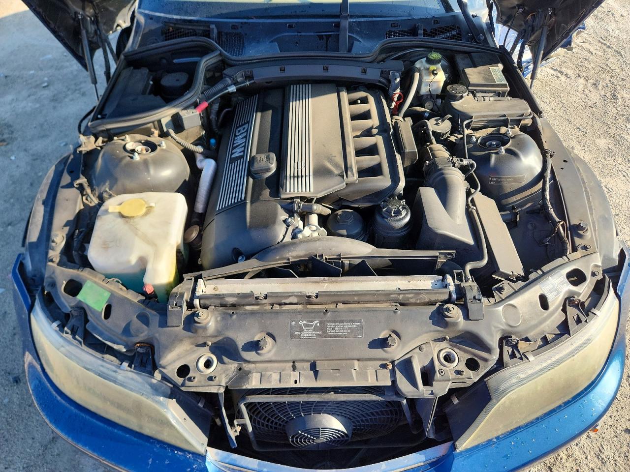 2001 Bmw Z3 2.5 Blue vin: WBACN33431LM02719
