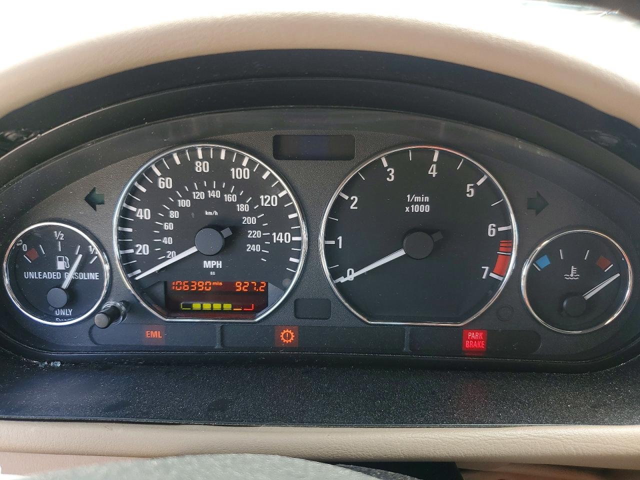 2001 Bmw Z3 2.5 Blue vin: WBACN33431LM02719