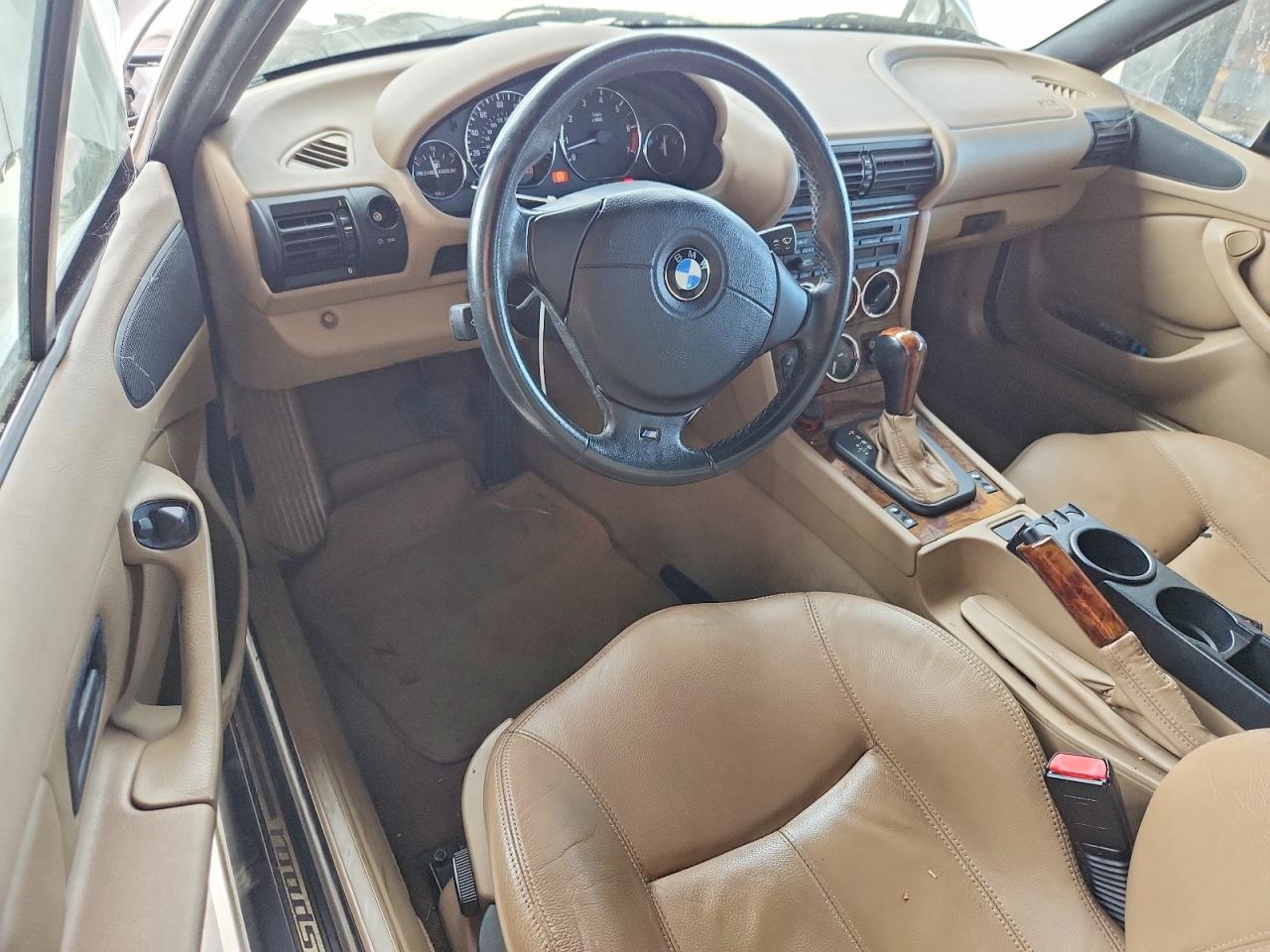 2001 Bmw Z3 2.5 White vin: WBACN33461LM02911