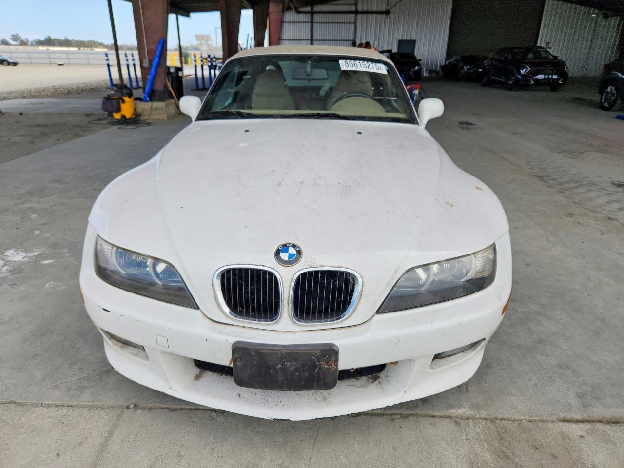 2001 Bmw Z3 2.5 White vin: WBACN33461LM02911