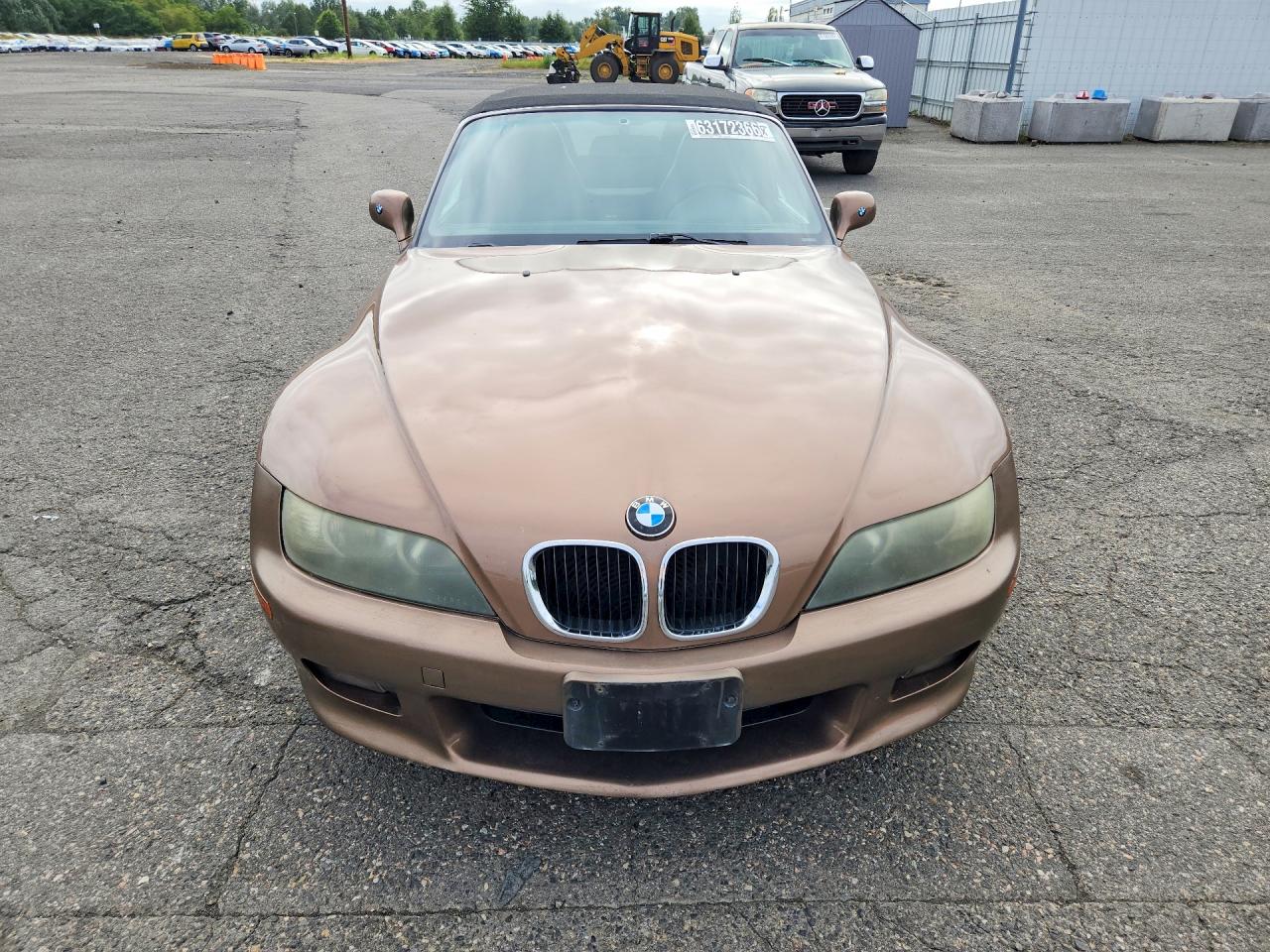 2001 Bmw Z3 2.5 Brown vin: WBACN33491LM02420