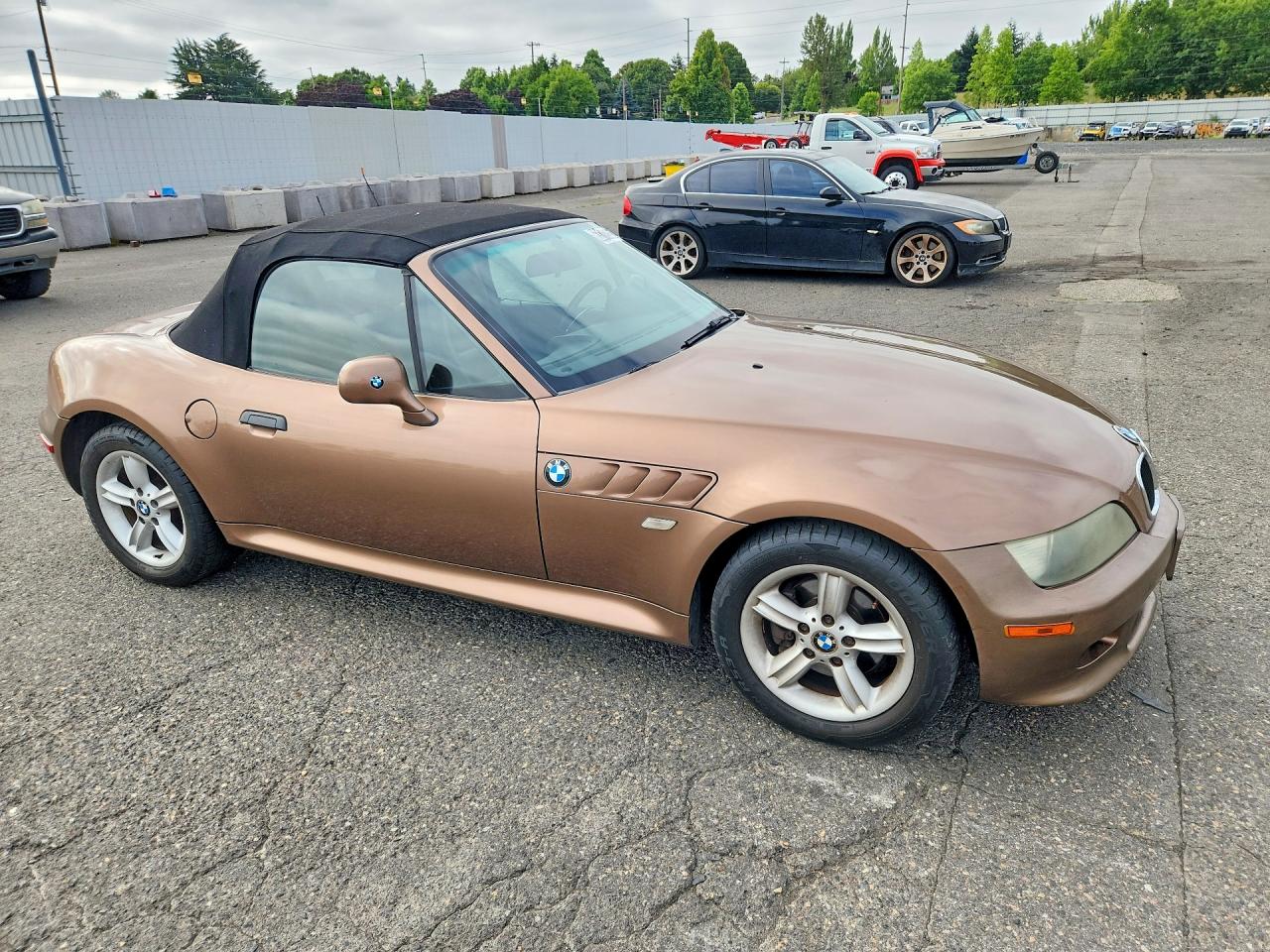 2001 Bmw Z3 2.5 Brown vin: WBACN33491LM02420
