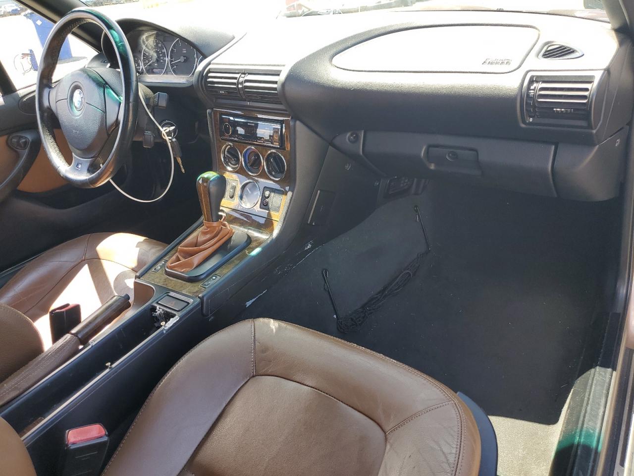 2001 Bmw Z3 2.5 Brown vin: WBACN33491LM02420 Damage: Radio, Aftermarket, Acceptable