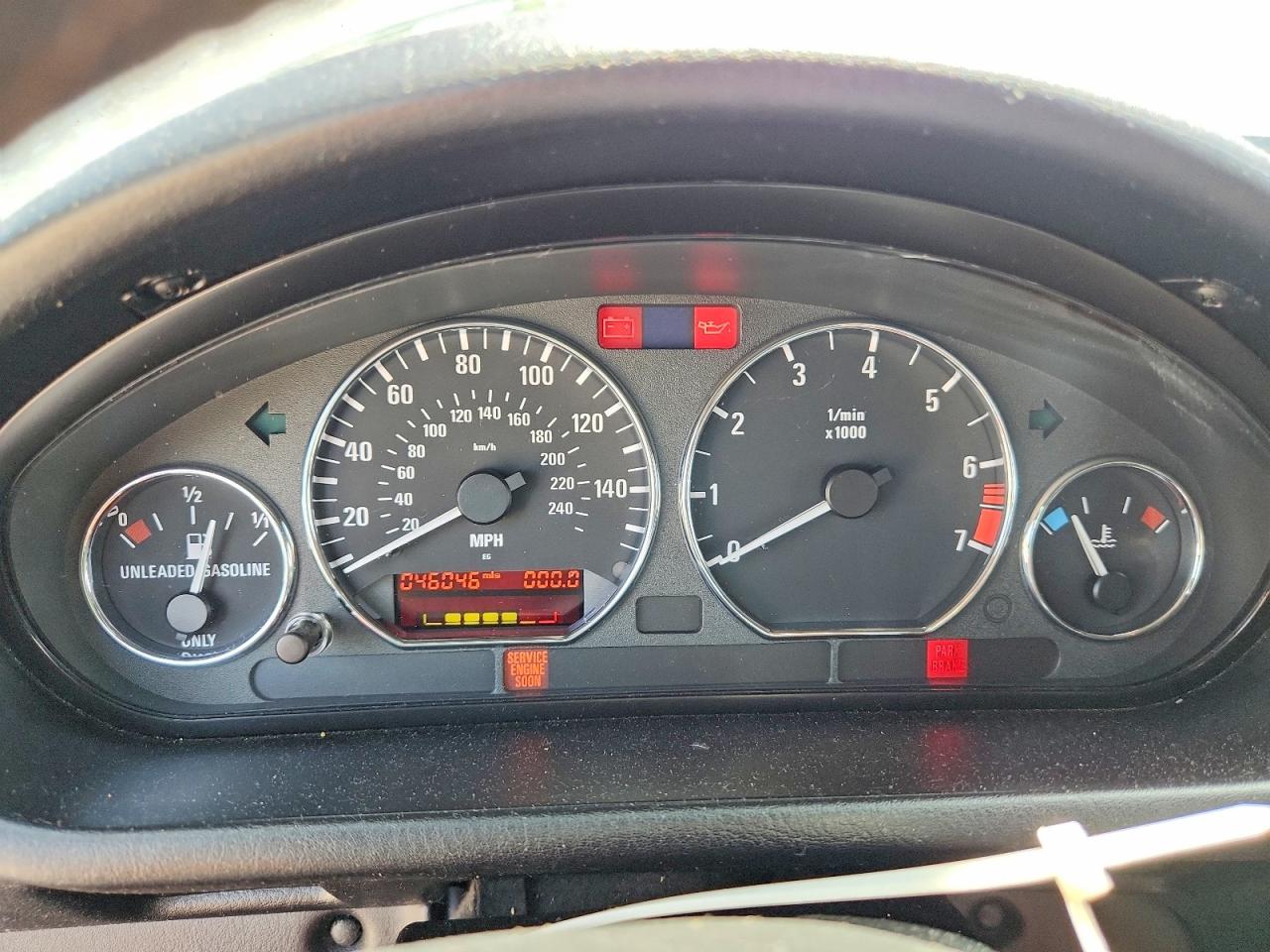 2001 Bmw Z3 2.5 Silver vin: WBACN334X1LK49305