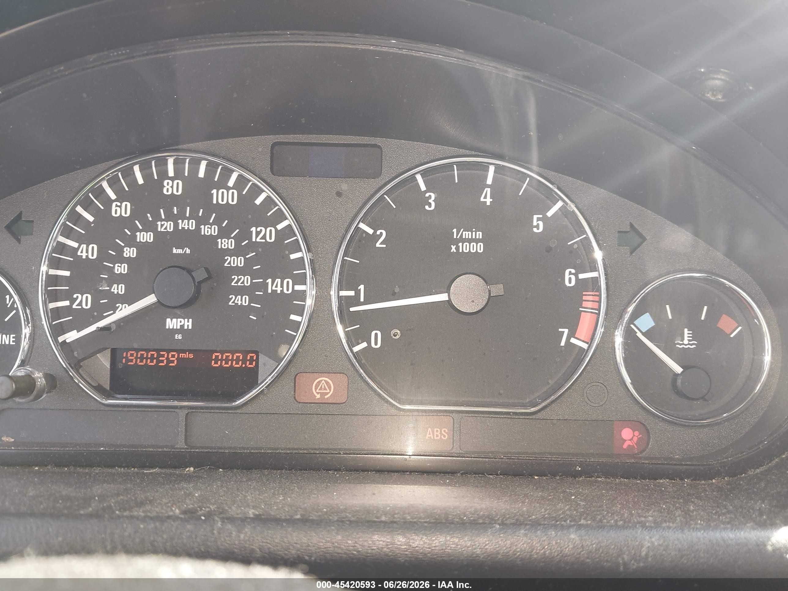 2001 Bmw Z3 3.0i Silver vin: WBACN53411LL46422