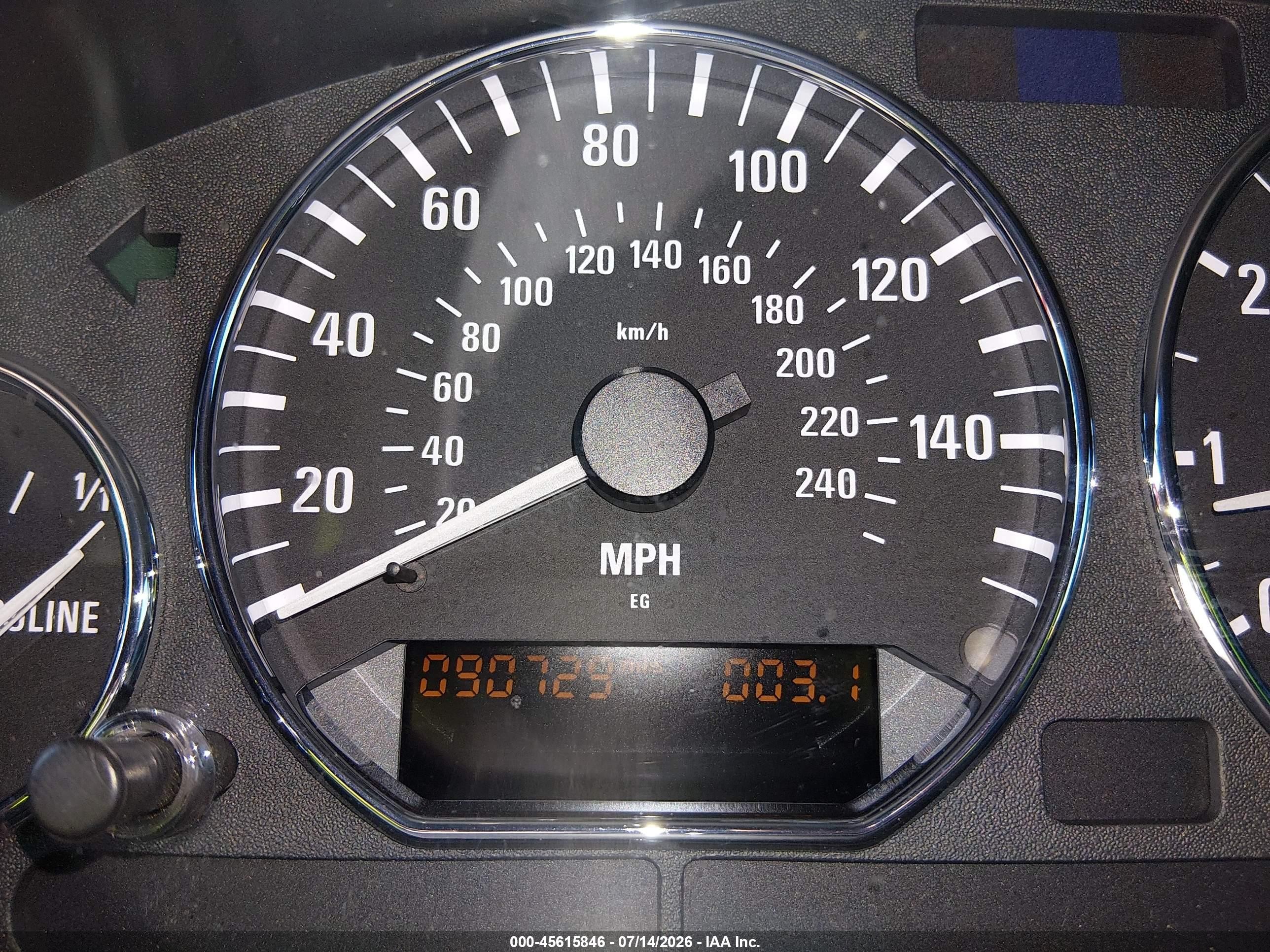 2001 Bmw Z3 3.0i White vin: WBACN53441LL47905