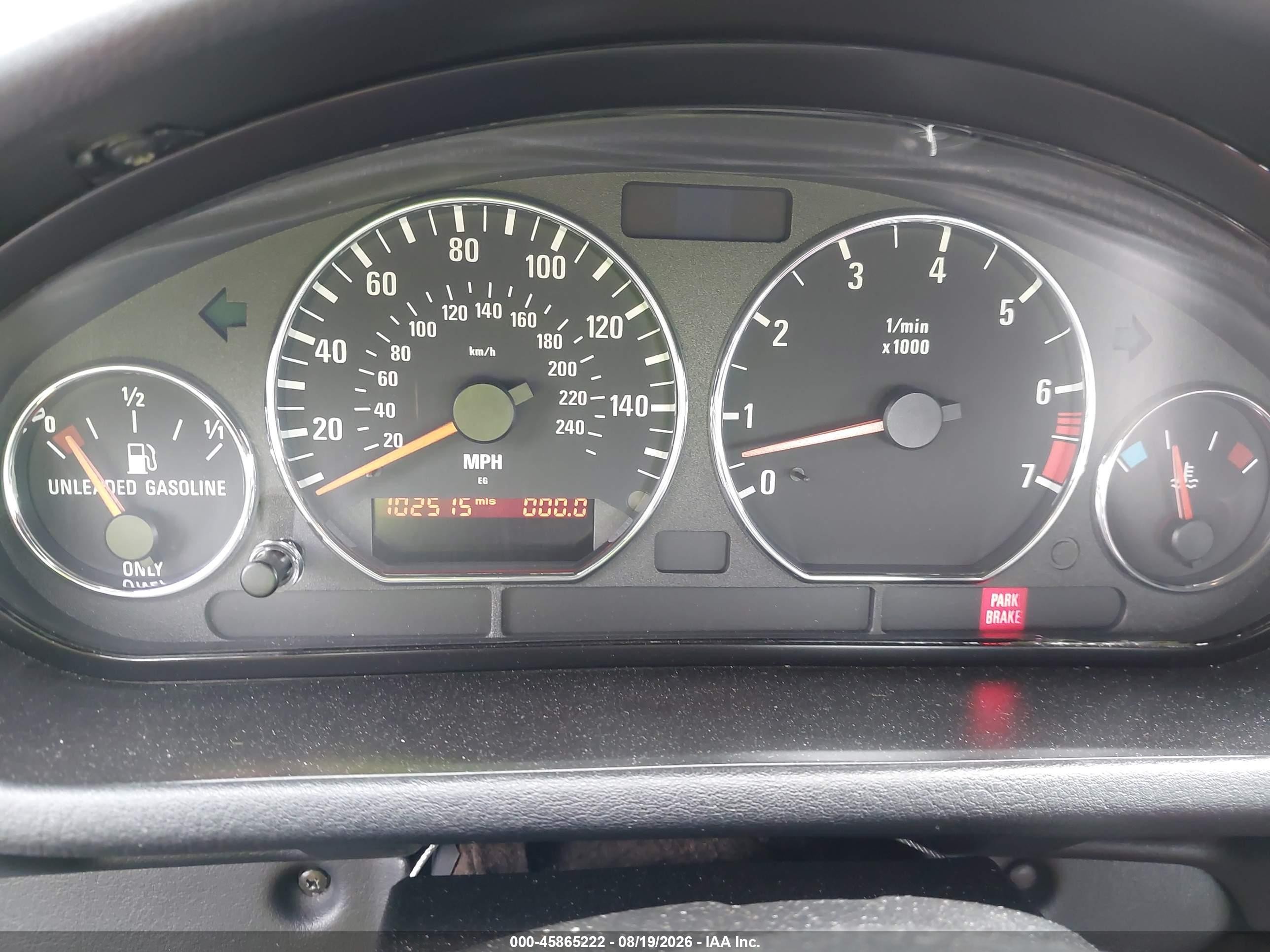 2001 Bmw Z3 3.0i Silver vin: WBACN53451LJ55389