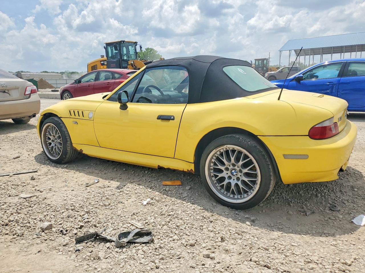 2001 Bmw Z3 3.0 Желтый vin: WBACN53451LJ55876