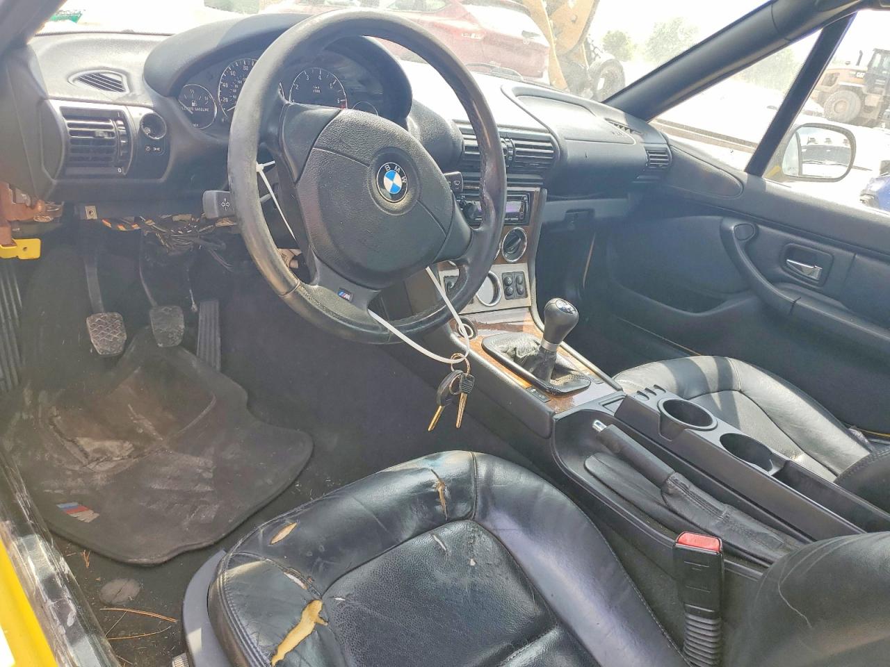 2001 Bmw Z3 3.0 Желтый vin: WBACN53451LJ55876