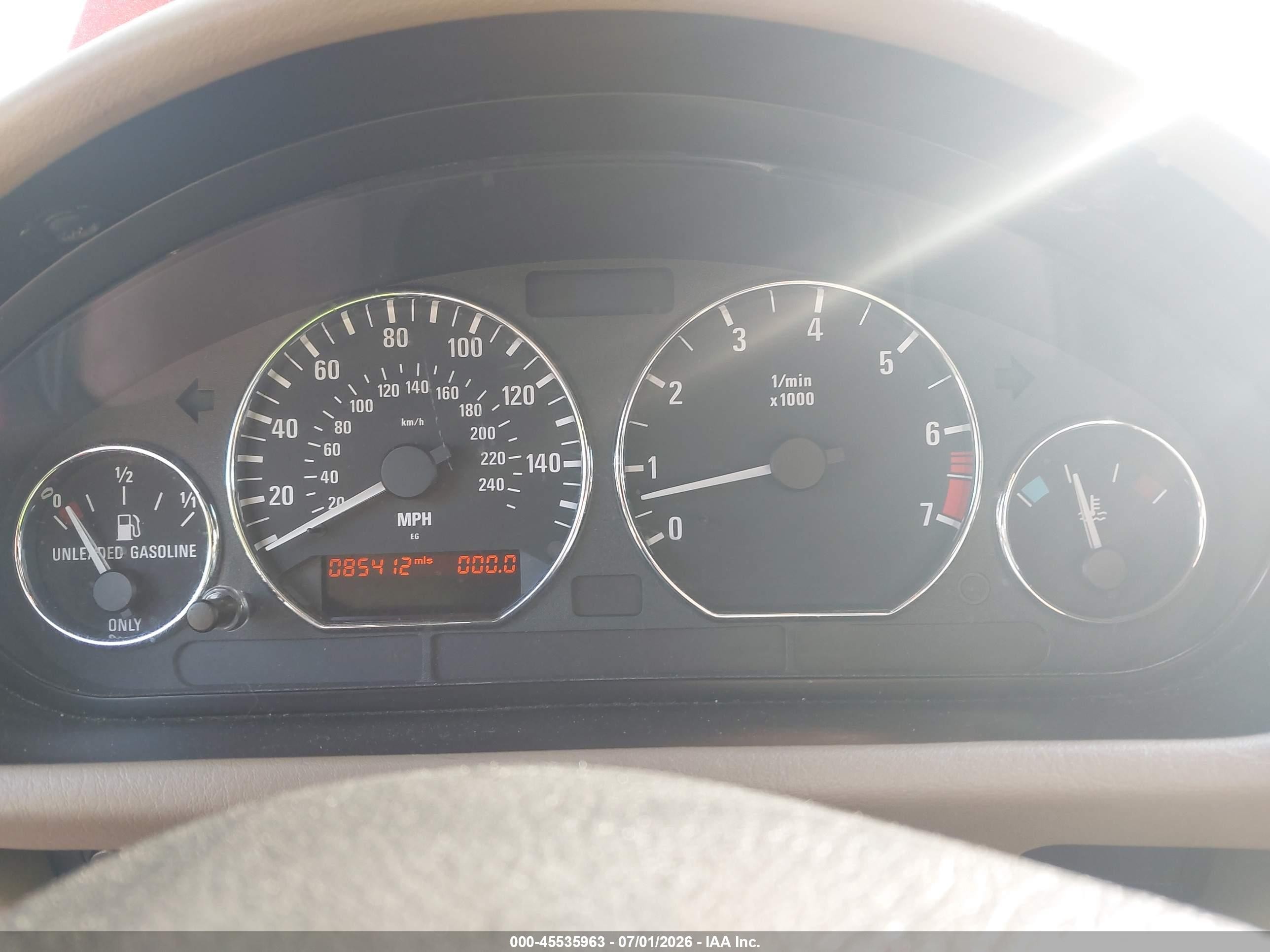 2001 Bmw Z3 3.0i Red vin: WBACN53451LJ57384
