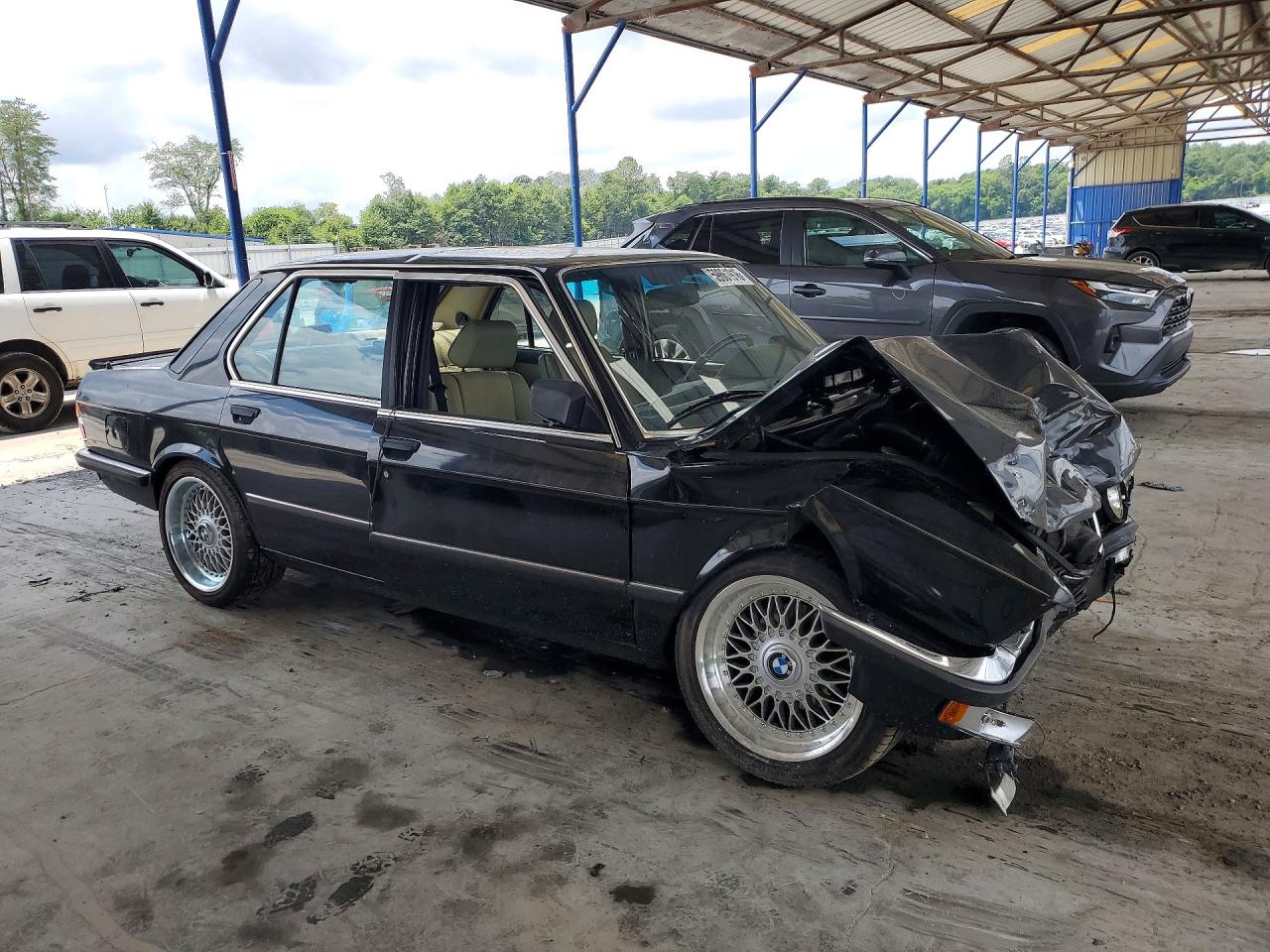 1988 Bmw 535 Automatic Black vin: WBADC8400J3262177