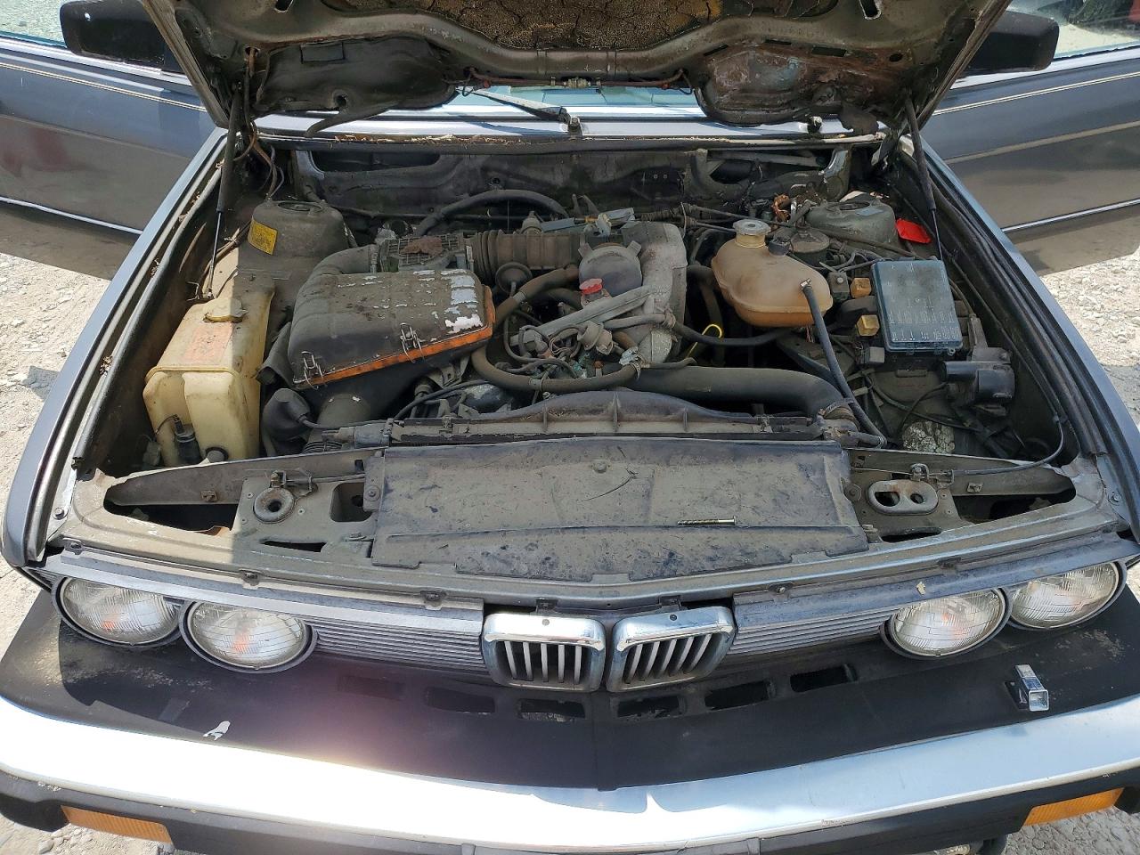 1986 Bmw 535 I Automatic Gray vin: WBADC8405G1720204