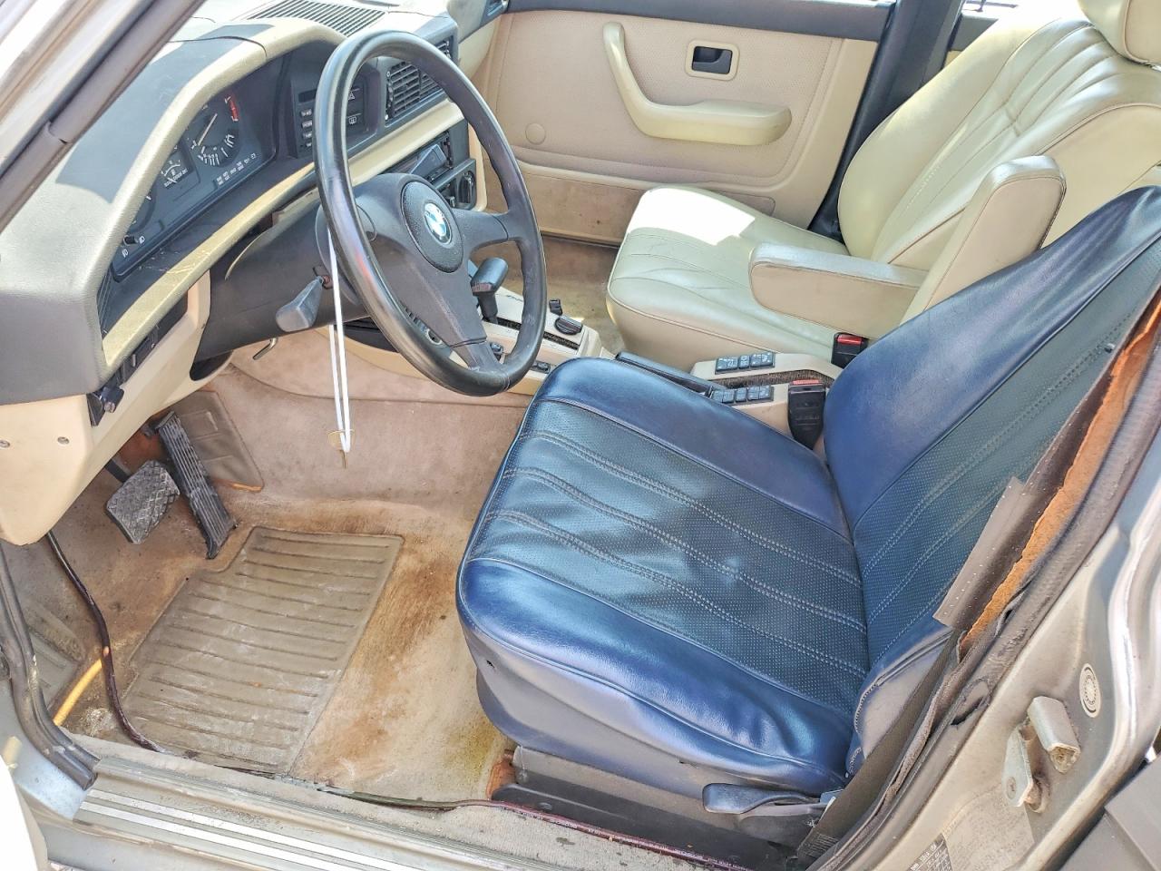 1986 Bmw 535 I Automatic Gray vin: WBADC8405G1720204