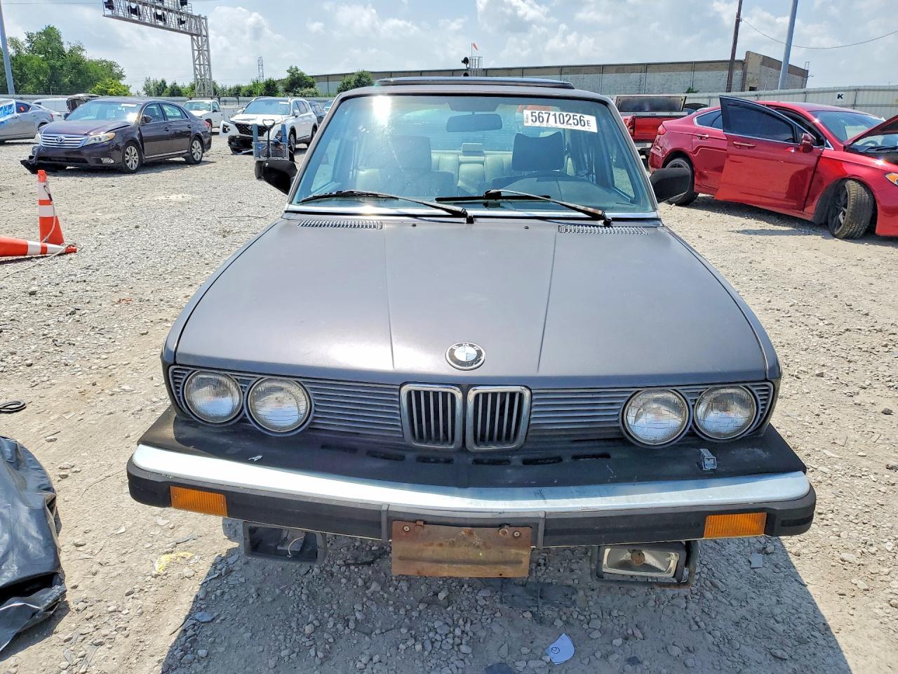 1986 Bmw 535 I Automatic Gray vin: WBADC8405G1720204