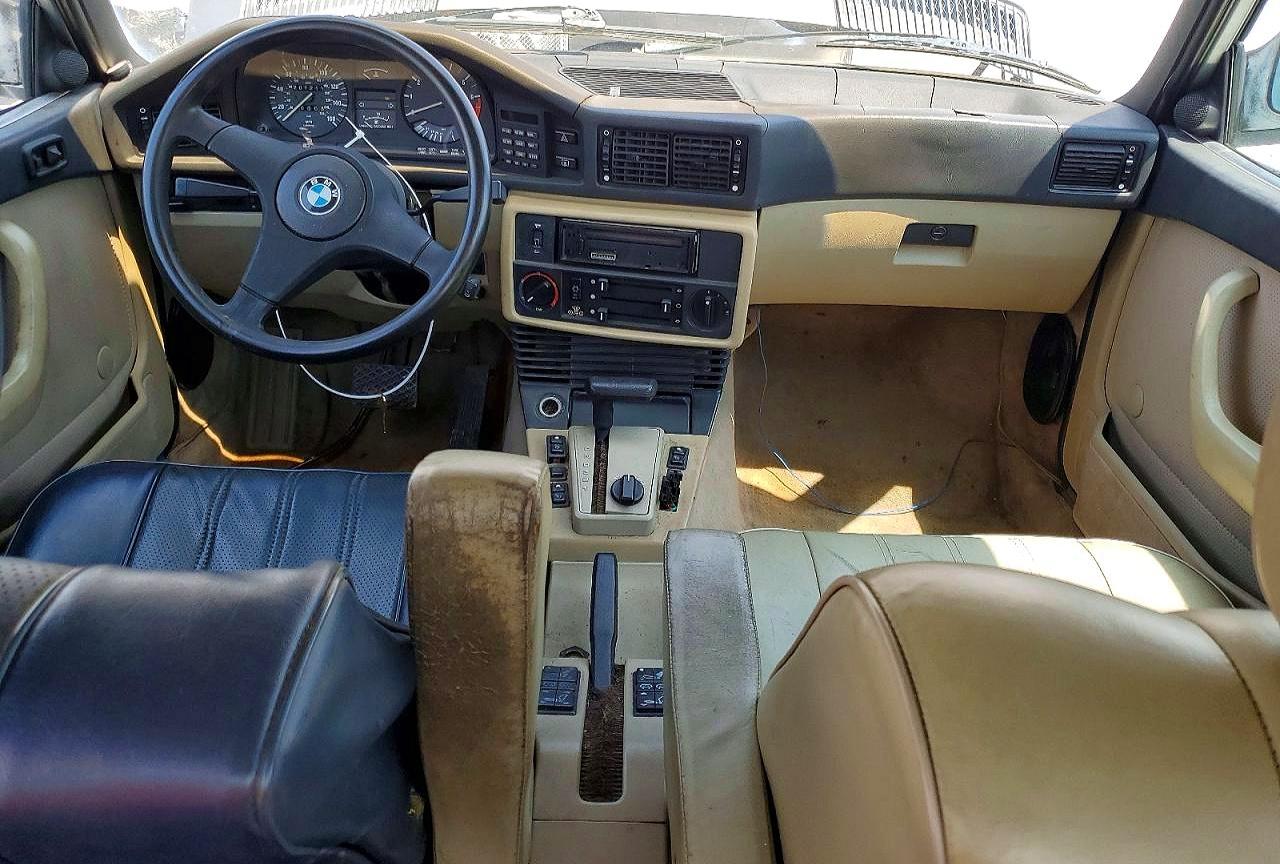 1986 Bmw 535 I Automatic Gray vin: WBADC8405G1720204