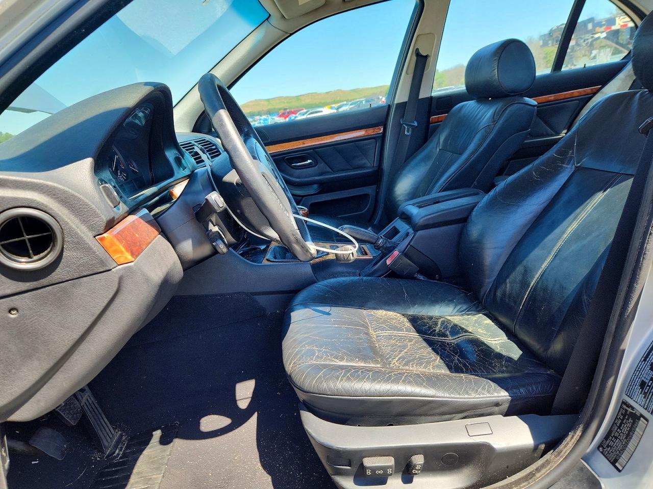 1997 Bmw 528 I Silver vin: WBADD5320VBV53465