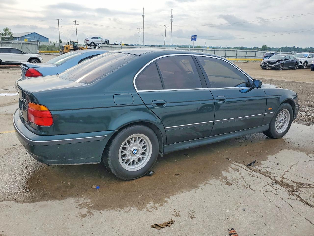 1998 Bmw 528 I Green vin: WBADD5321WBV55470