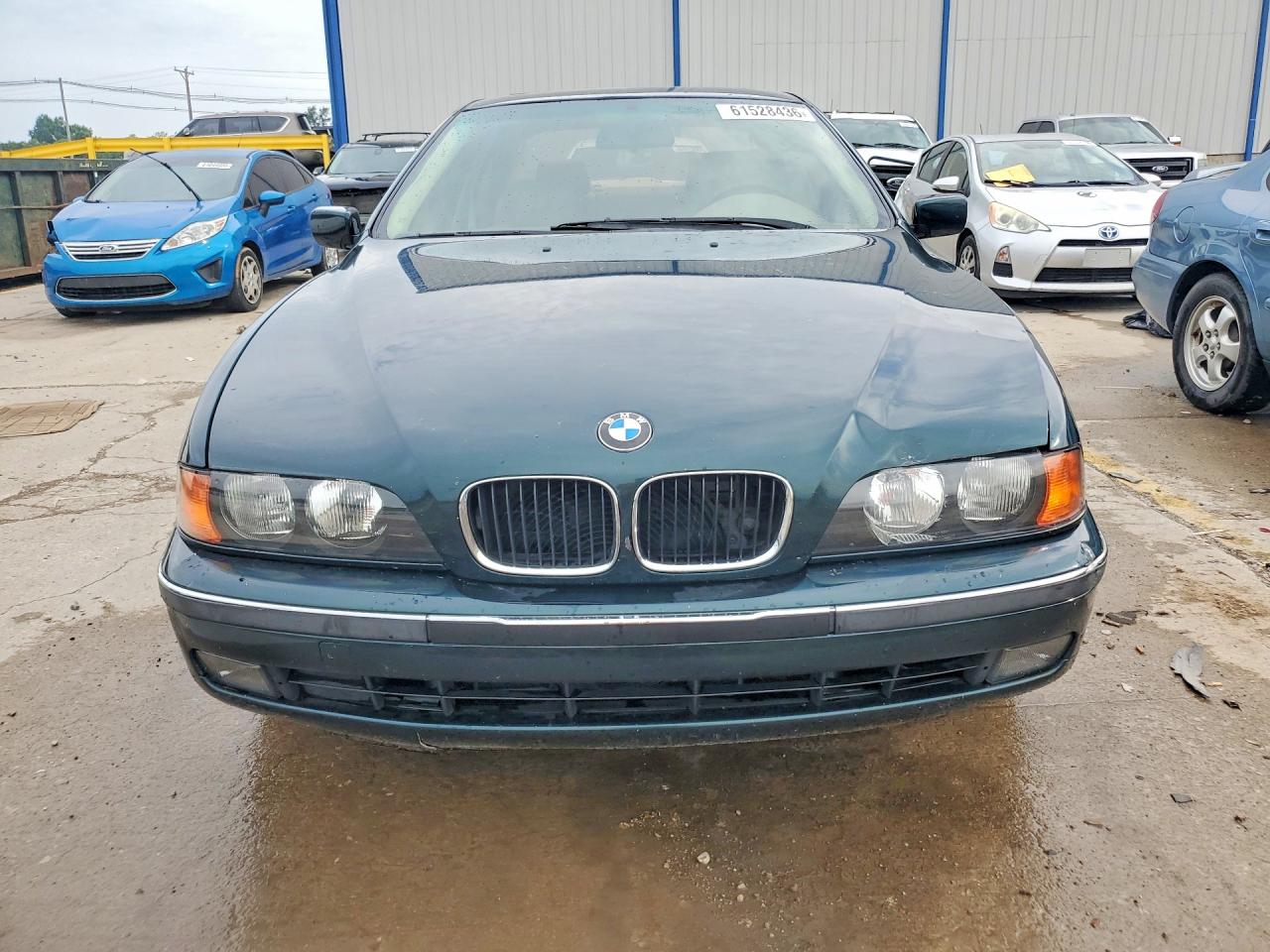 1998 Bmw 528 I Green vin: WBADD5321WBV55470
