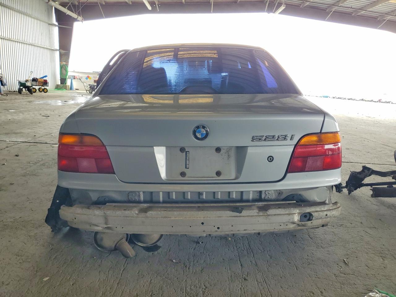1998 Bmw 528 I Silver vin: WBADD5328WBV54512