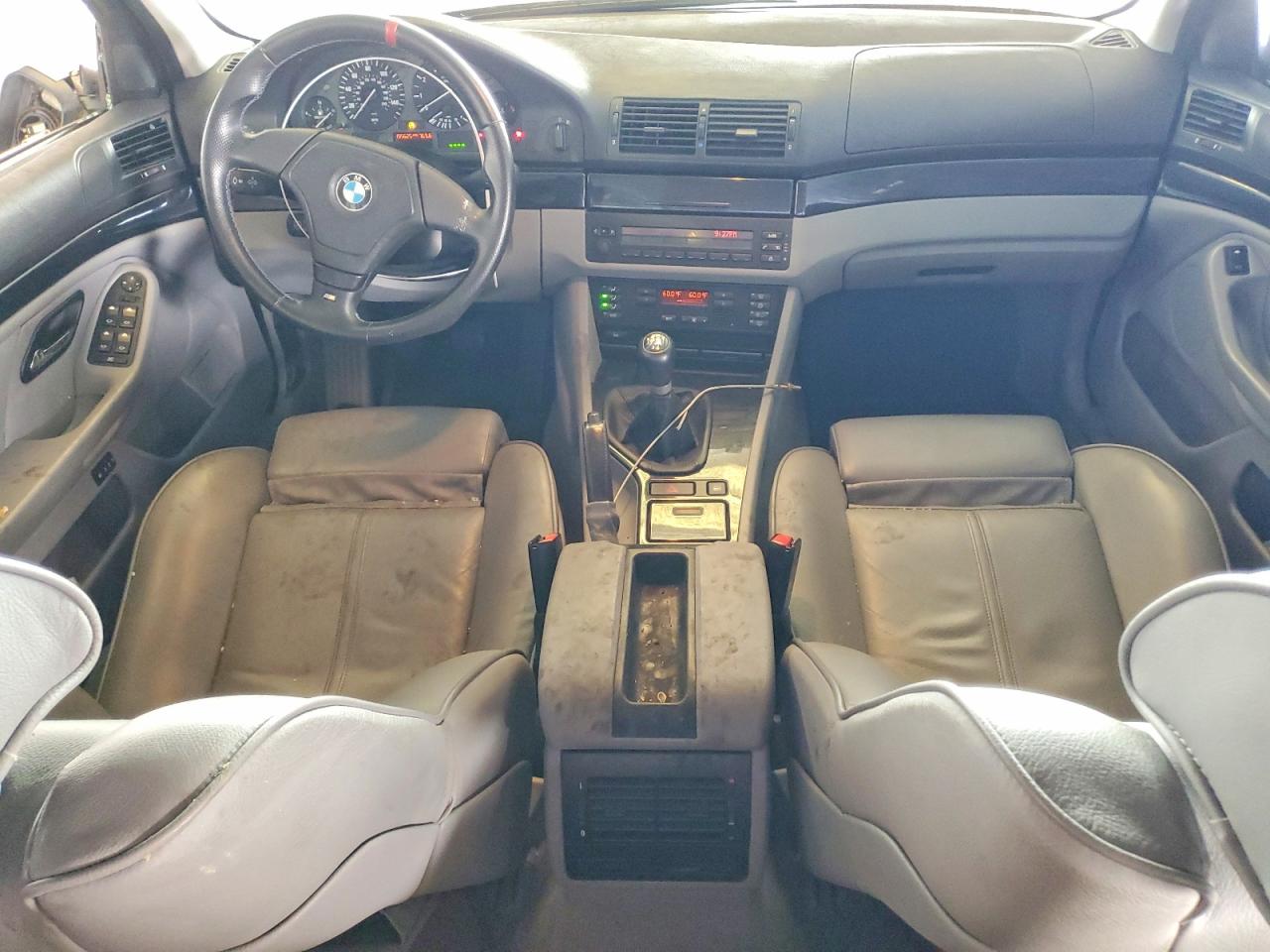 1998 Bmw 528 I Silver vin: WBADD5328WBV54512
