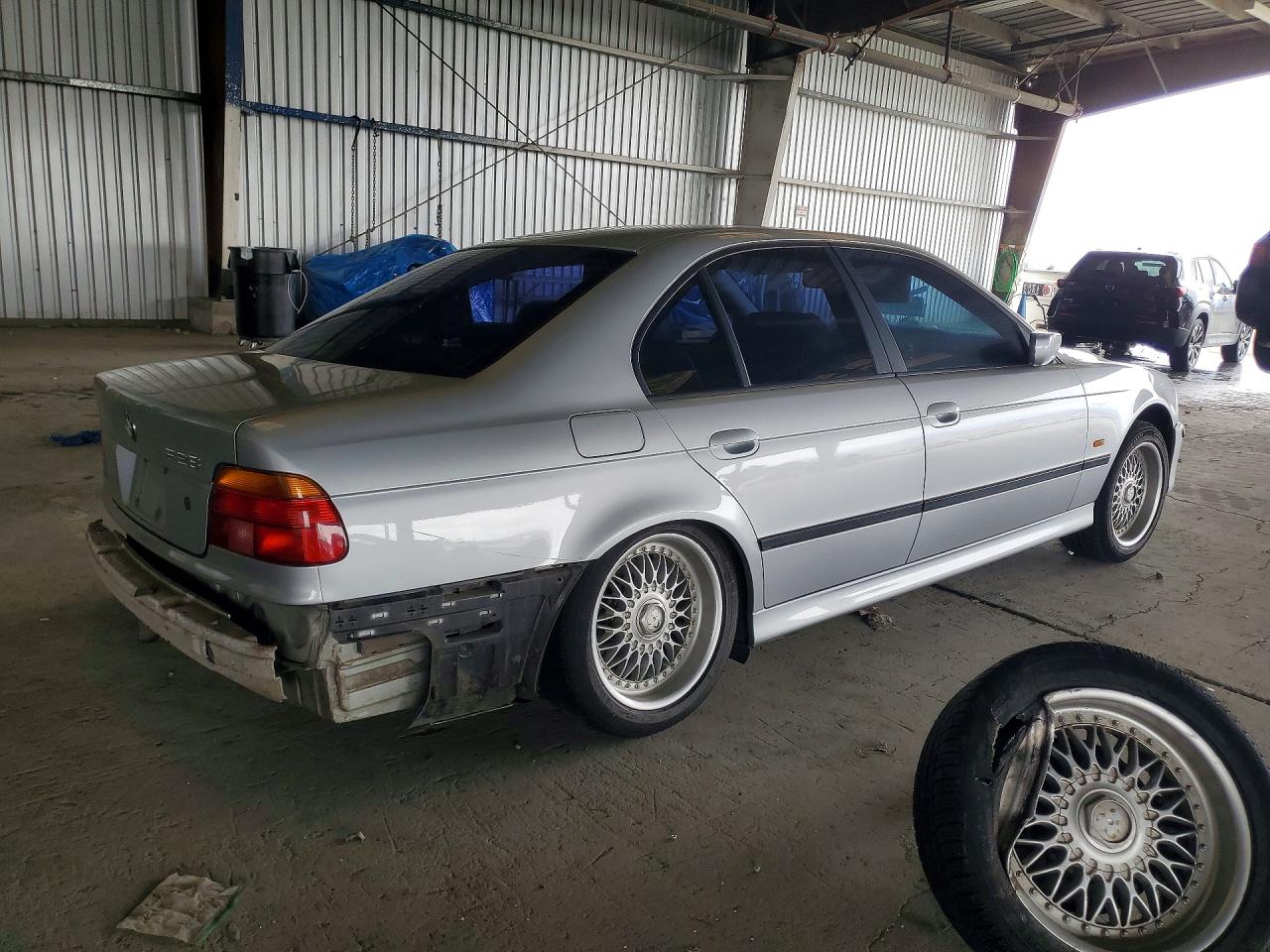 1998 Bmw 528 I Silver vin: WBADD5328WBV54512