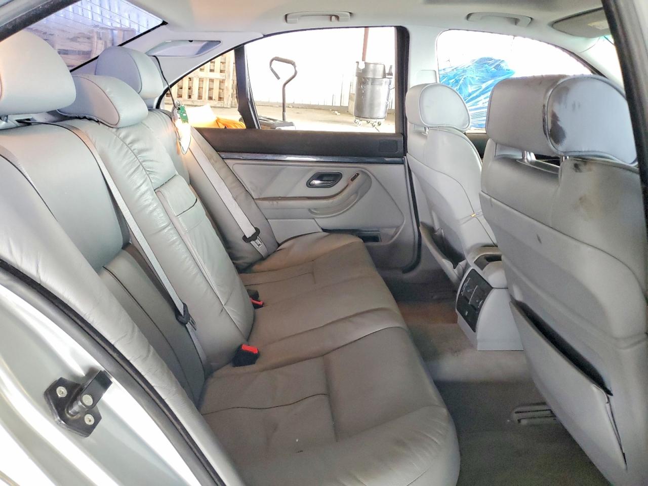 1998 Bmw 528 I Silver vin: WBADD5328WBV54512