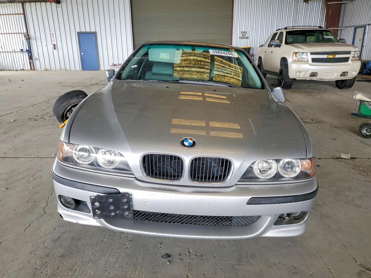 1998 Bmw 528 I Silver vin: WBADD5328WBV54512