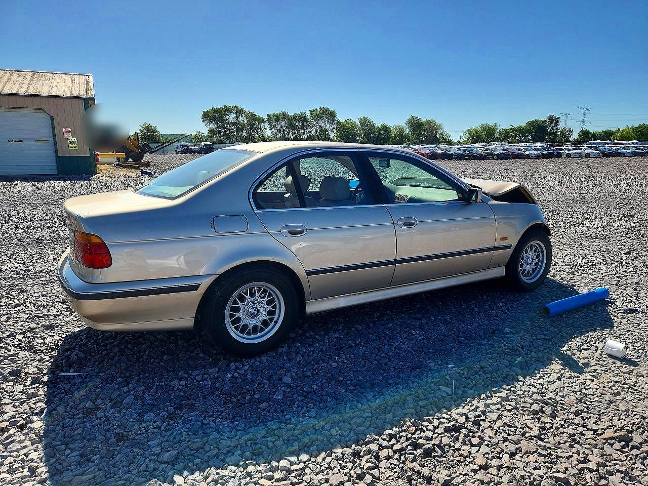 1998 Bmw 528 I Automatic Tan vin: WBADD6323WGT92183
