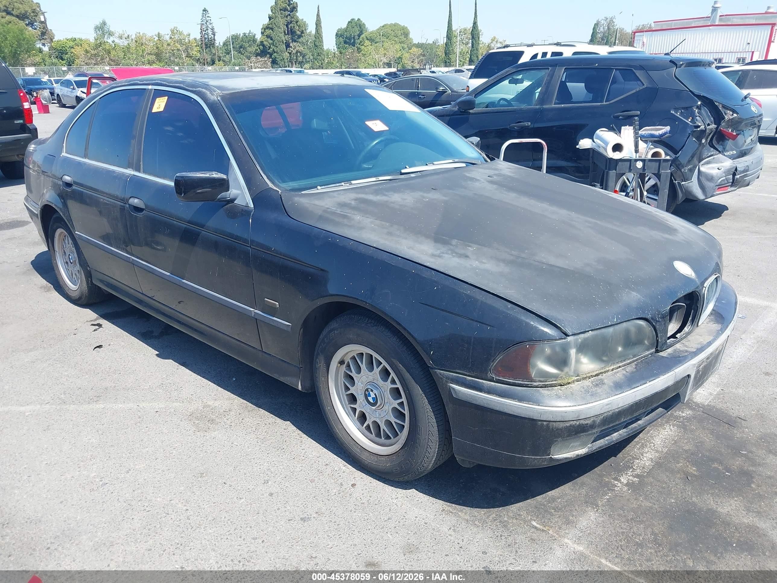 1998 Bmw 528i   Black vin: WBADD6324WBW30913