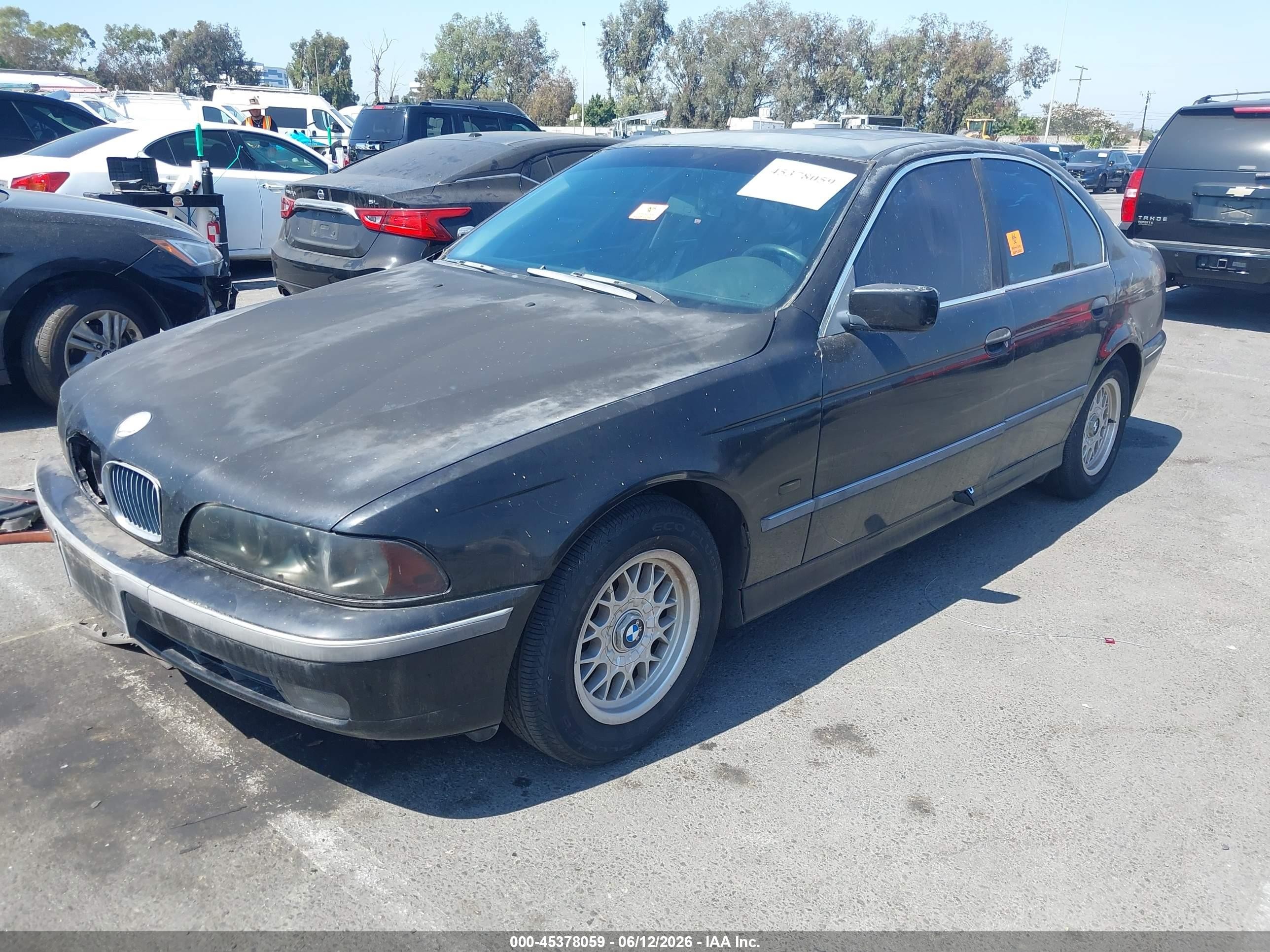 1998 Bmw 528i   Black vin: WBADD6324WBW30913