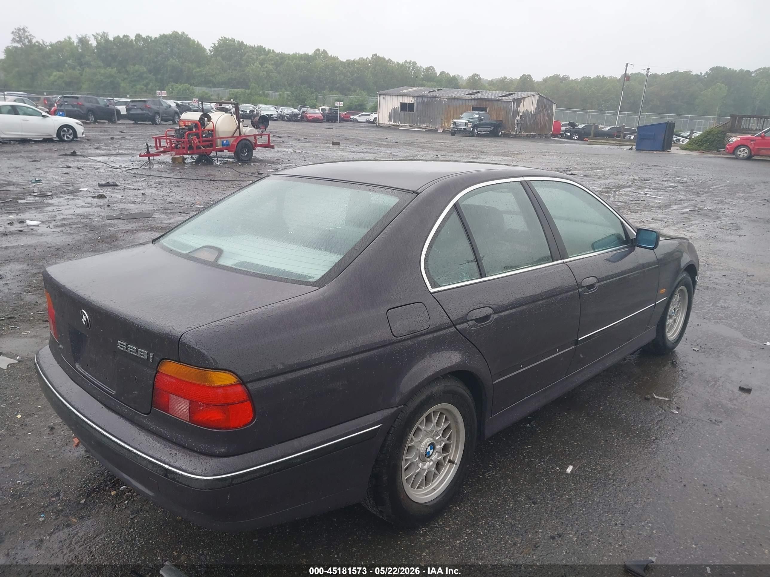 1997 Bmw 528i   Purple vin: WBADD6327VBW00948