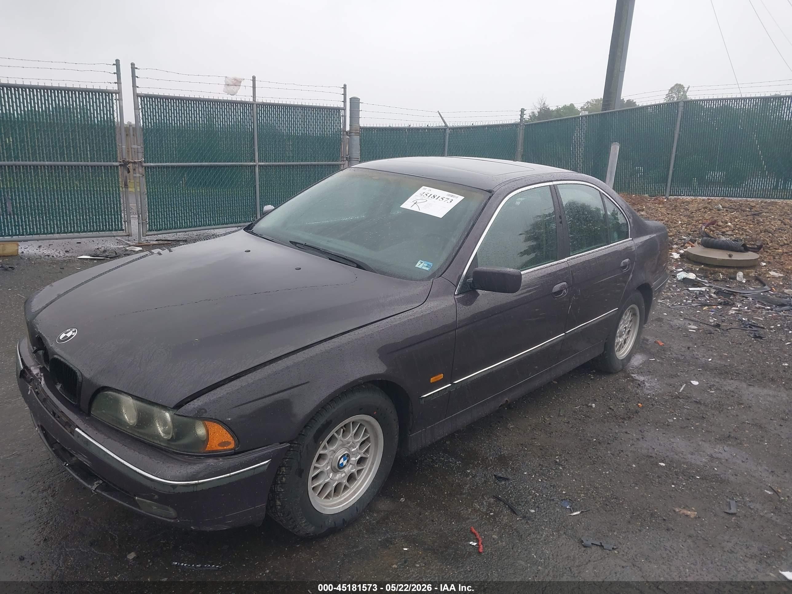 1997 Bmw 528i   Purple vin: WBADD6327VBW00948